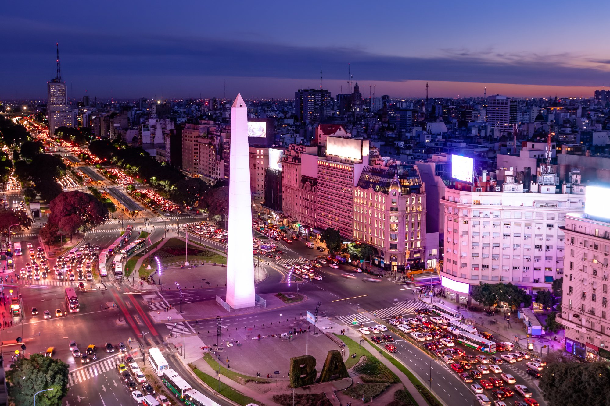 Arrival in Buenos Aires